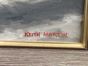 Keith Martin, terrace houses, 1973. Oil painting on board - 3