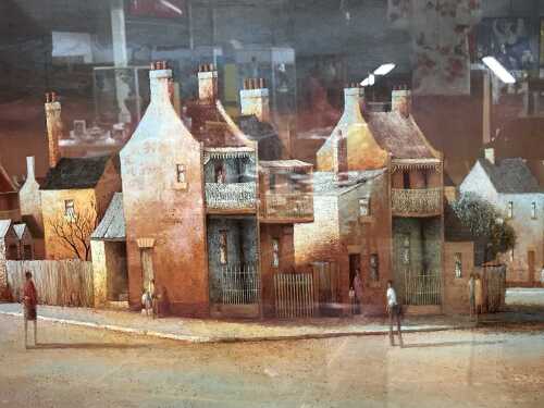 John Pointon (1936-), Old Sydney Town, 792/1000. Print on paper