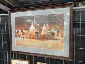 John Pointon (1936-), Old Sydney Town, 792/1000. Print on paper - 2