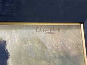 Peter Churcher (1964-), Portrait of Rick Amor, 2004. Oil painting on linen - 3