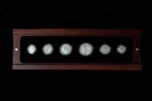 Australian 2013 silver proof coin set, 61.62g