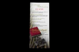 Sands of Gallipoli Men of Valour silver medallion set - 6