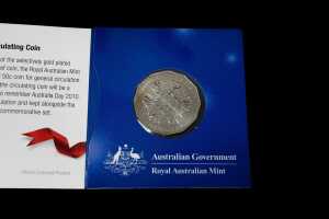 Australia Day 2010 50c 2-coin set, silver 31.51g - 4