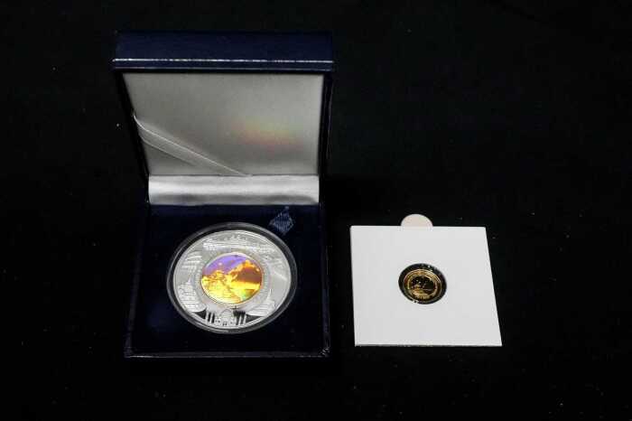 Seven Wonders of the World, Pyramids of Egypt silver and gold proof coins