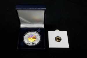 Seven Wonders of the World, Pyramids of Egypt silver and gold proof coins