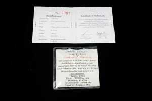 Seven Wonders of the World, Taj Mahal India silver and gold proof coins - 4