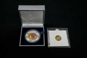Seven Wonders of the World, Colloseum Italy silver and gold proof coins