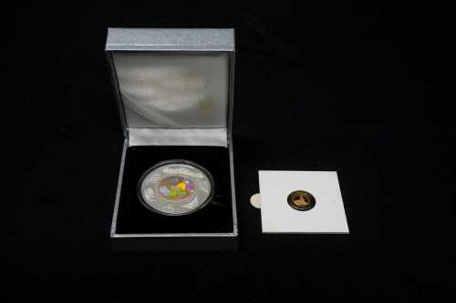 Seven Wonders of the World, Borobudur Indonesia silver and gold proof coins