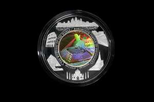 Seven Wonders of the World, Borobudur Indonesia silver and gold proof coins - 2