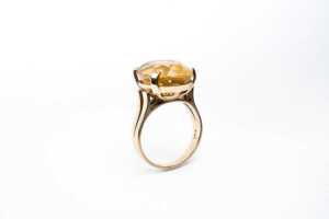 A pair of diamond earrings in 18 carat yellow and white gold - 6