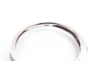 A diamond ring in 18 carat yellow gold - 5