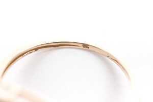 A citrine and diamond ring in 9 carat yellow gold - 5
