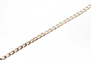 A pearl pendant on necklace in 9 carat yellow gold - 4
