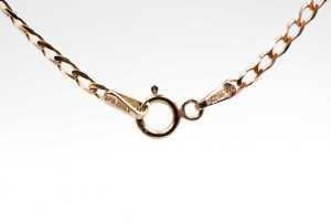 A pearl pendant on necklace in 9 carat yellow gold - 5
