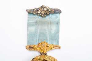An antique Masonic medallion dated 1871, in 18 carat gold - 4
