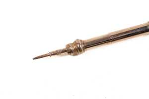 An antique retractable pencil in 9 carat yellow gold - 3