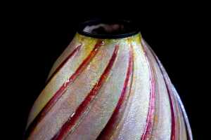 Camile Faure (1874-1956) of Limoges, Art Deco enamelled copper vase - 2