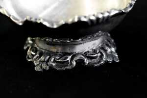 Silver footed bowl, weight 86g - 3