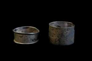 Four silver pieces including English sterling - 2