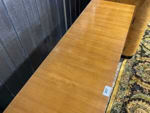Scandinavian Art Deco maple and burr elm bookshelf - 5