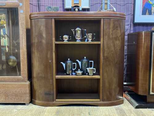 Art Deco mahogany cabinet