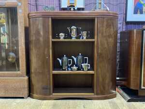 Art Deco mahogany cabinet