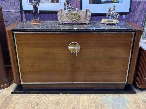 French Art Deco mahogany sideboard