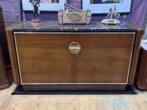 French Art Deco mahogany sideboard