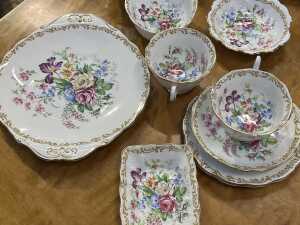 Royal Albert 'Nosegay' tea setting for six - 2
