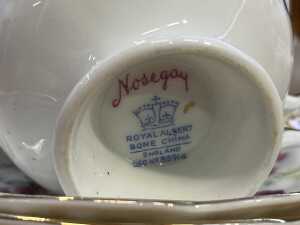 Royal Albert 'Nosegay' tea setting for six - 5