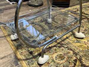 Art Deco chrome trolley - 2