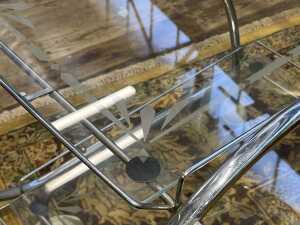 Art Deco chrome trolley - 4