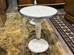 Art Deco cream bakelite occasional table