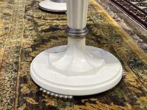 Art Deco cream bakelite occasional table - 3