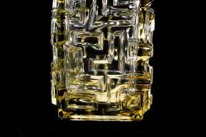 Two Czechoslovakian (Sklo Union) pressed glass vases by Jiri Brabec (1933-2005) - 5