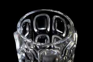 Two Czechoslovakian (Sklo Union) pressed glass vases by Frantisek Vizner (1936-2011) - 3