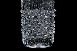 Two Czechoslovakian(Sklo Union) pressed glass vases - 3