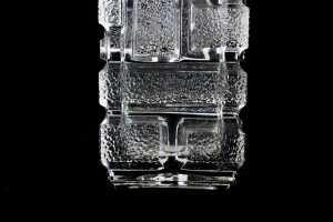Two Czechoslovakian (Sklo Union) pressed glass vases by Jiri Zejmon (1925-1987) - 5