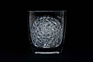Two Czechoslovakian (Sklo Union) pressed glass vases - 3