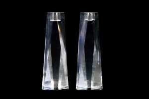 Four Rosenthal Studio Linie crystal pieces - 4