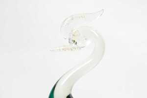 Two Murano style art glass bird figures - 2