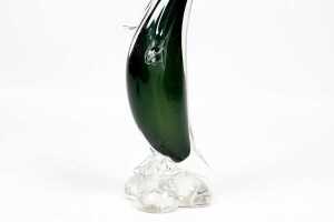 Two Murano style art glass bird figures - 5