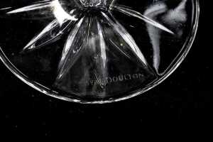 Set of six Waterford crystal champagne flutes - 4