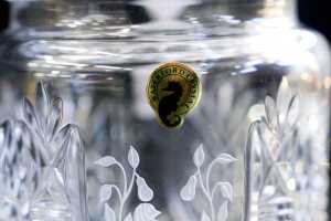 Pair of Waterford crystal biscuit barrels - 5