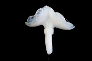 Lalique Anemone opalescent crystal bottle stopper - 2