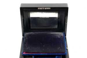 19th century ebony vanity box - 4