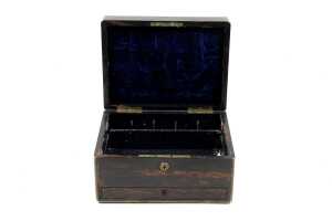 19th century coromandel jewellery case