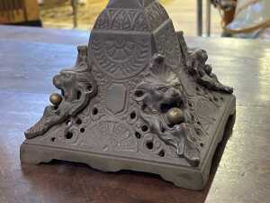 Antique Duplex kerosene lamp - 5