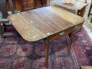 Georgian oak Pembroke table - 2