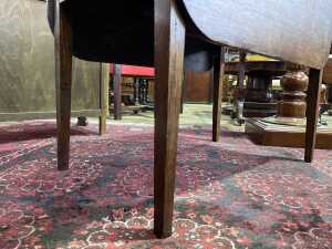 Georgian oak Pembroke table - 5